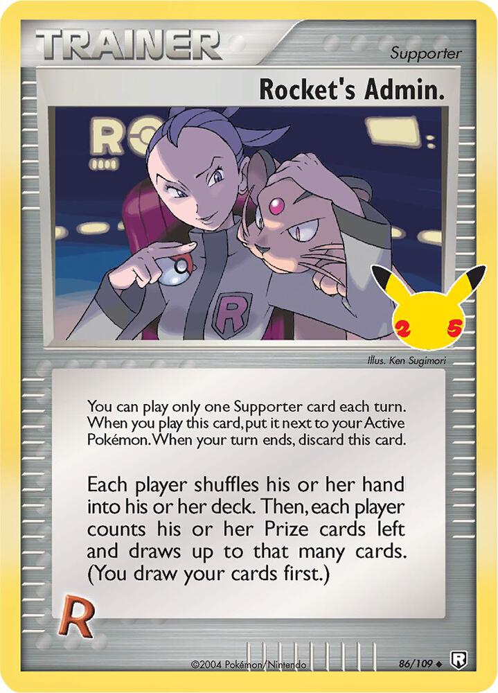 Rockets Admin (Celebrations: Classic Collection)  - Holofoil | Good Games Cannington