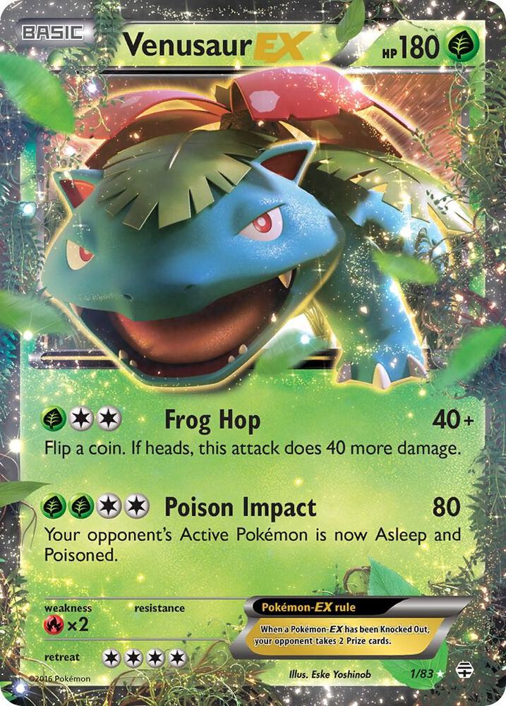 Venusaur EX 1/83 (Generations)  - Holofoil | Good Games Cannington