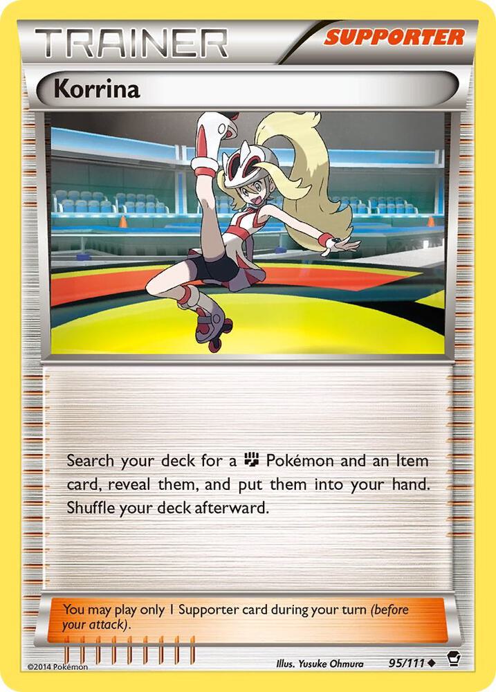 Korrina 95/111 (XY - Furious Fists)  | Good Games Cannington