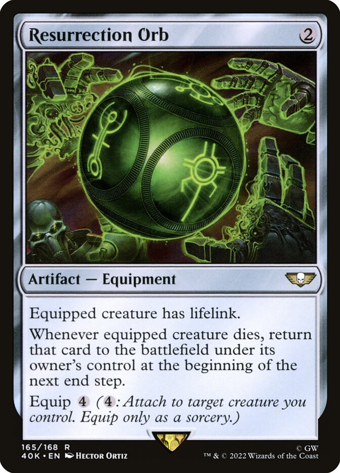 Resurrection Orb 165 (Universes Beyond: Warhammer 40,000)  | Good Games Cannington