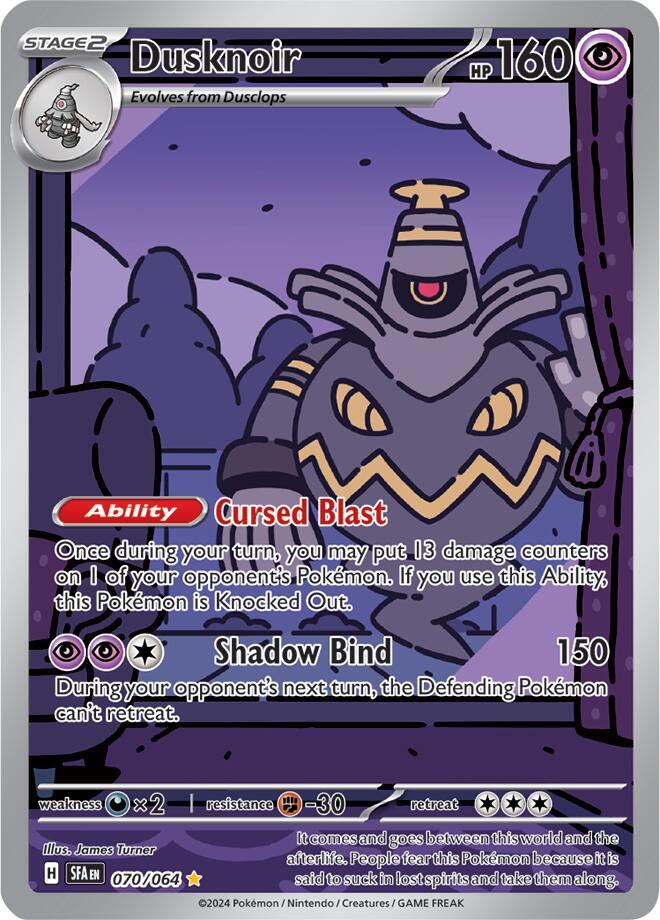 Dusknoir 070/064 (SV: Shrouded Fable)  - Holofoil | Good Games Cannington