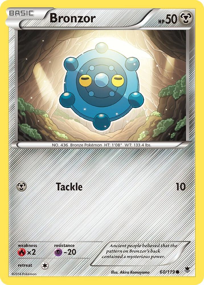 Bronzor 60/119 (XY - Phantom Forces)  | Good Games Cannington