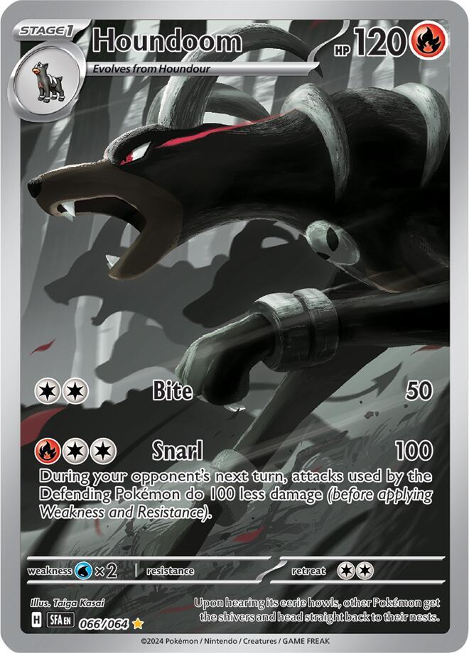 Houndoom 066/064 (SV: Shrouded Fable)  - Holofoil | Good Games Cannington