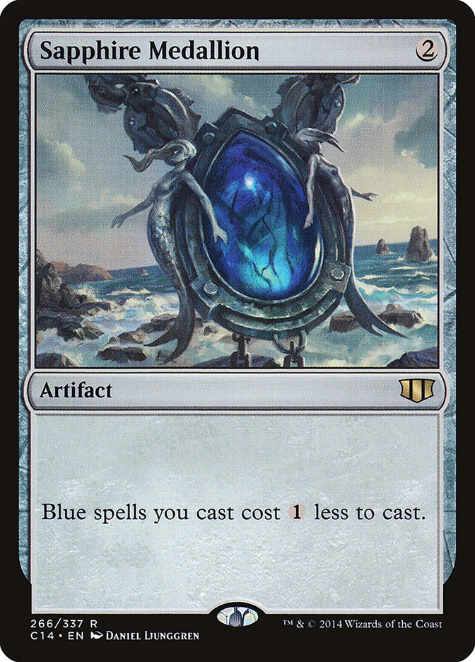 Sapphire Medallion 266/337 (Commander 2014)  | Good Games Cannington