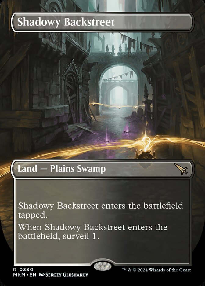 Shadowy Backstreet 330 (Murders at Karlov Manor)  - Foil | Good Games Cannington