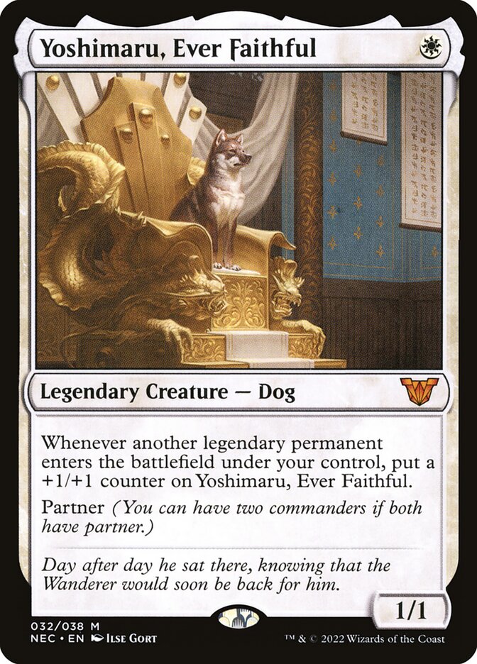Yoshimaru, Ever Faithful 32/38 (Commander: Kamigawa: Neon Dynasty)  | Good Games Cannington