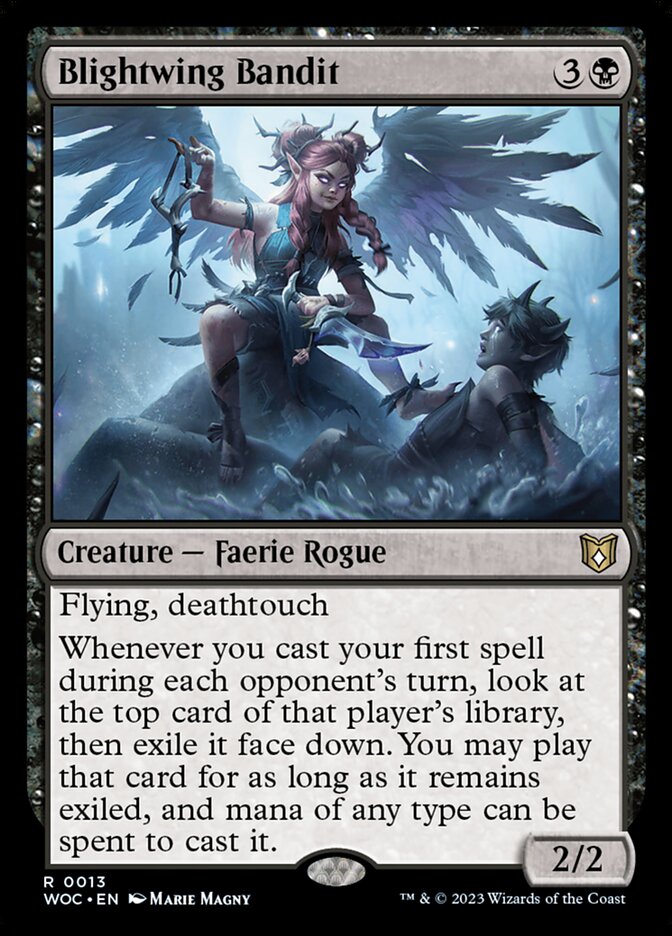 Blightwing Bandit 13 (Commander: Wilds of Eldraine)  | Good Games Cannington