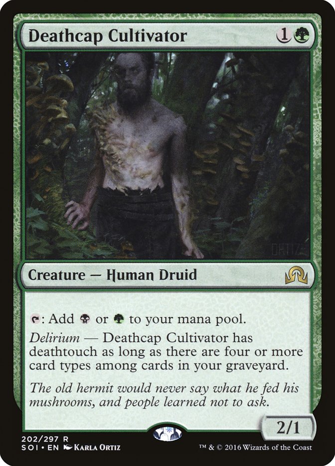 Deathcap Cultivator 202/297 (Shadows over Innistrad)  | Good Games Cannington