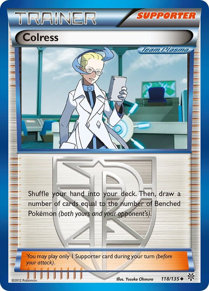 Colress Team Plasma 118/135 (Plasma Storm)  | Good Games Cannington
