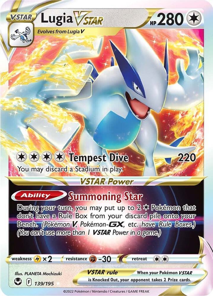 Lugia VSTAR 139/195 (SWSH12: Silver Tempest)  - Holofoil | Good Games Cannington