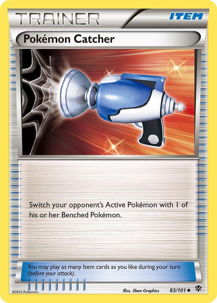 Pokemon Catcher 83/101 (Plasma Blast)  | Good Games Cannington
