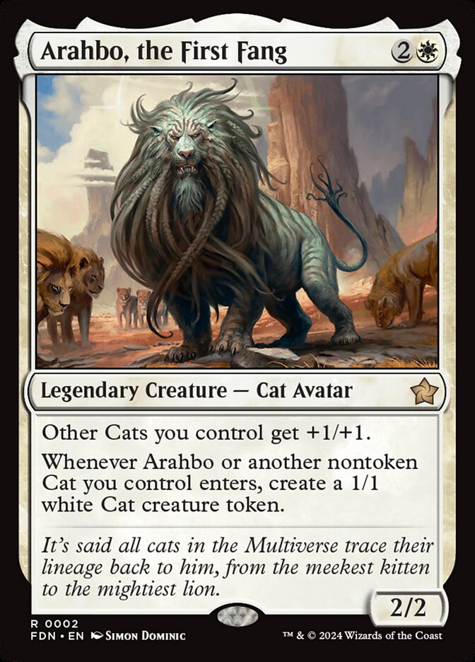 Arahbo, the First Fang 2/291 (Foundations)  | Good Games Cannington