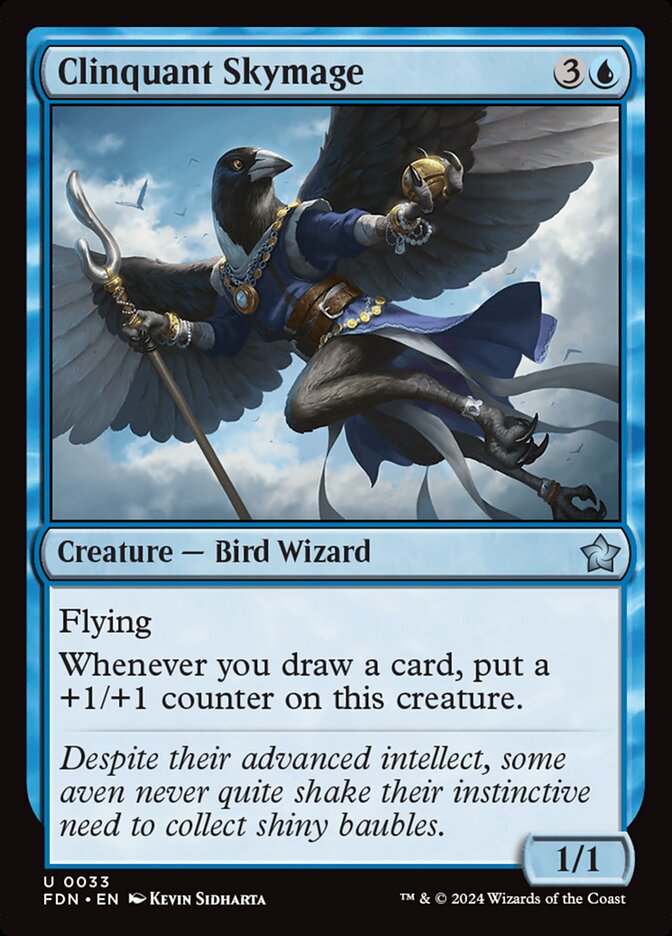 Clinquant Skymage 33/291 (Foundations)  | Good Games Cannington