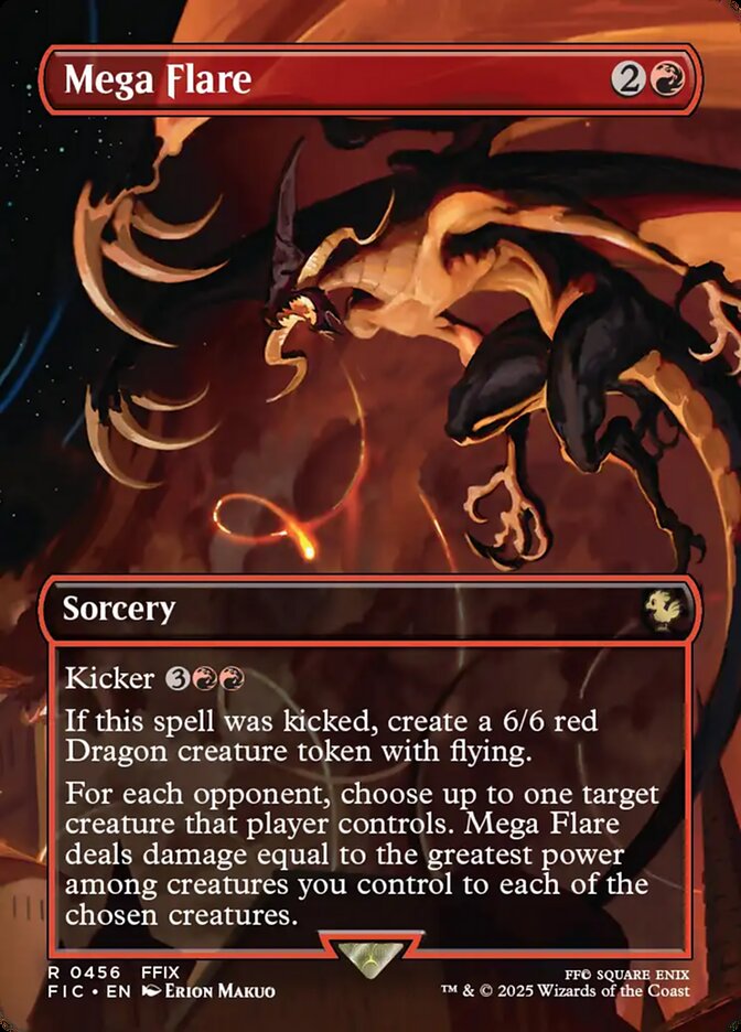 Mega Flare 456 (Commander: FINAL FANTASY)  - Foil | Good Games Cannington
