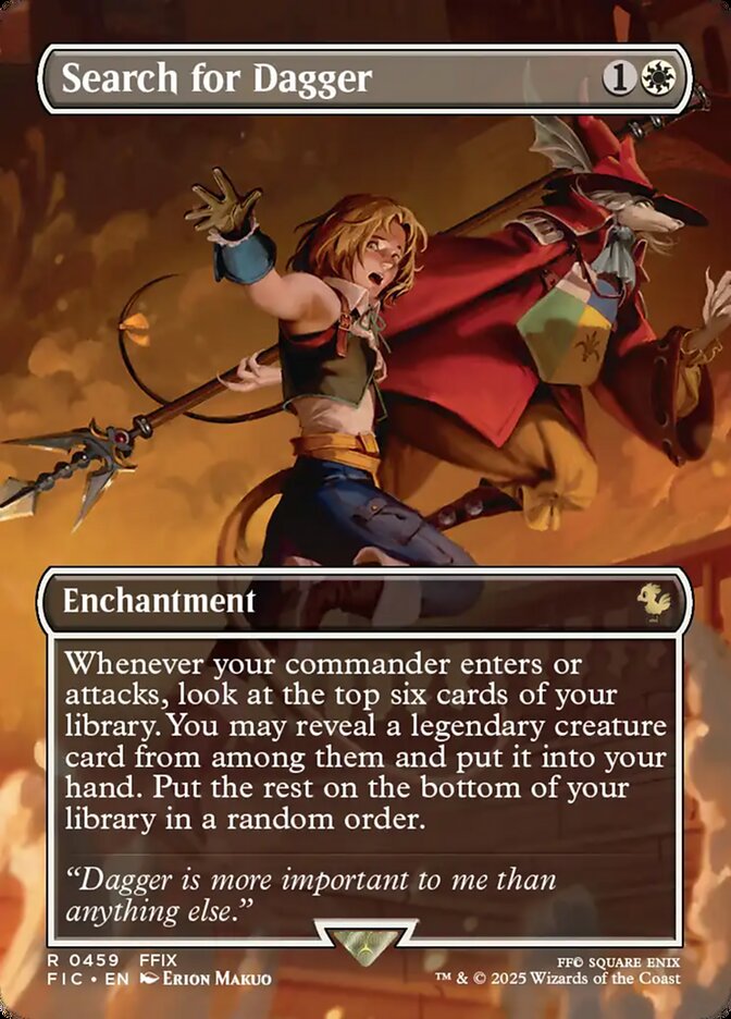 Search for Dagger 459 (Commander: FINAL FANTASY)  - Foil | Good Games Cannington