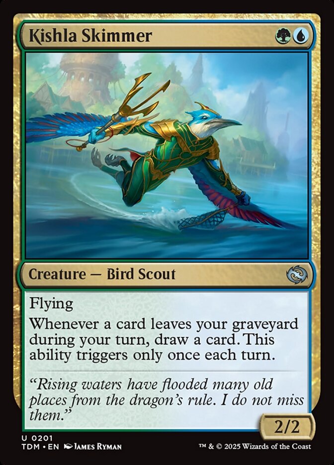 Kishla Skimmer 201/291 (Tarkir: Dragonstorm)  - Foil | Good Games Cannington