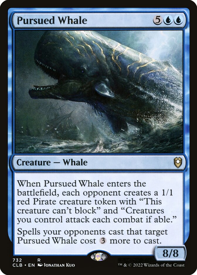Pursued Whale 732/361 (Commander Legends: Battle for Baldur's Gate)  | Good Games Cannington