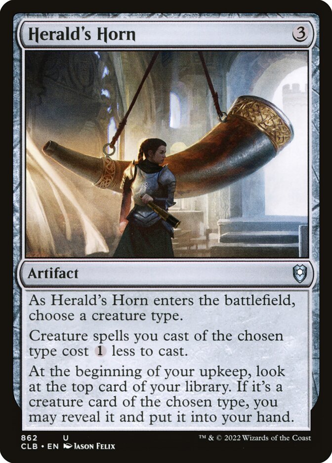 Herald's Horn 862 (Commander Legends: Battle for Baldur's Gate)  | Good Games Cannington