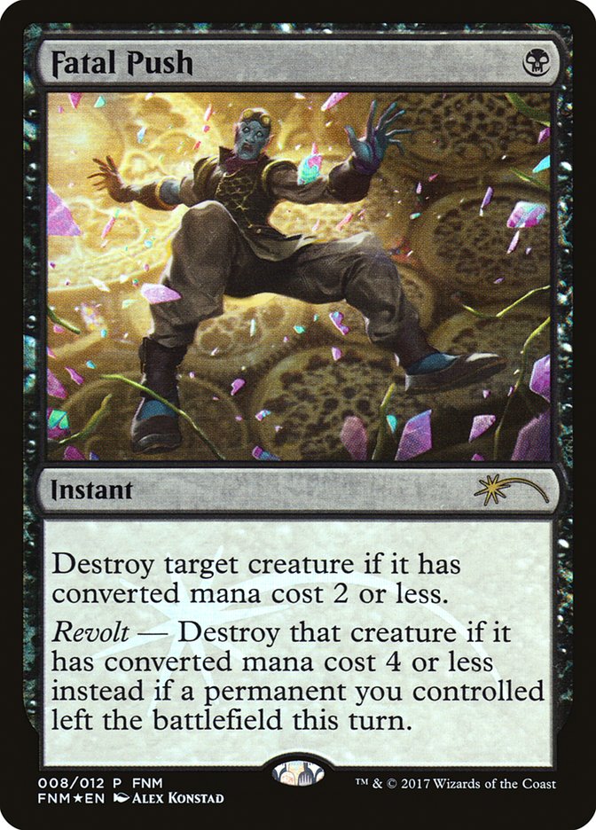 Fatal Push 8/12 (FNM Promos)  - Foil | Good Games Cannington