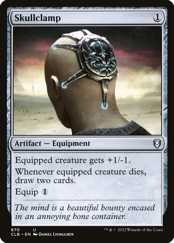 Skullclamp 870 (Commander Legends: Battle for Baldur's Gate)  | Good Games Cannington