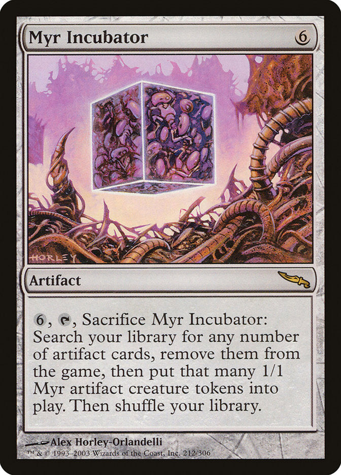 Myr Incubator 212/306 (Mirrodin)  | Good Games Cannington