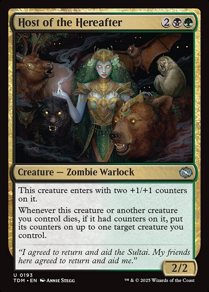 Host of the Hereafter 193 (Tarkir: Dragonstorm)  - Foil | Good Games Cannington