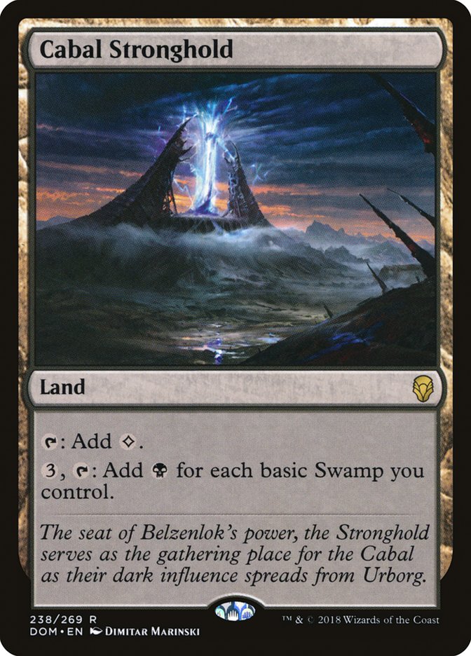 Cabal Stronghold 238/269 (Dominaria)  | Good Games Cannington