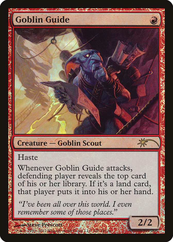 Goblin Guide GP2012a (Grand Prix Promos)  - Foil | Good Games Cannington