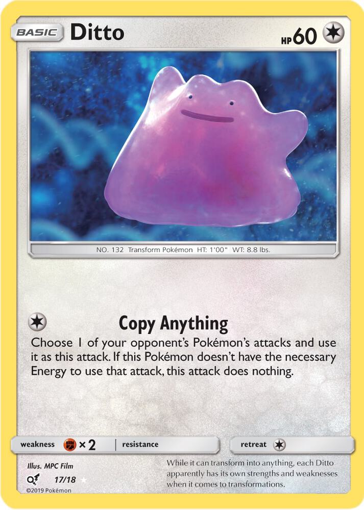Ditto 17/18 (Detective Pikachu)  - Holofoil | Good Games Cannington