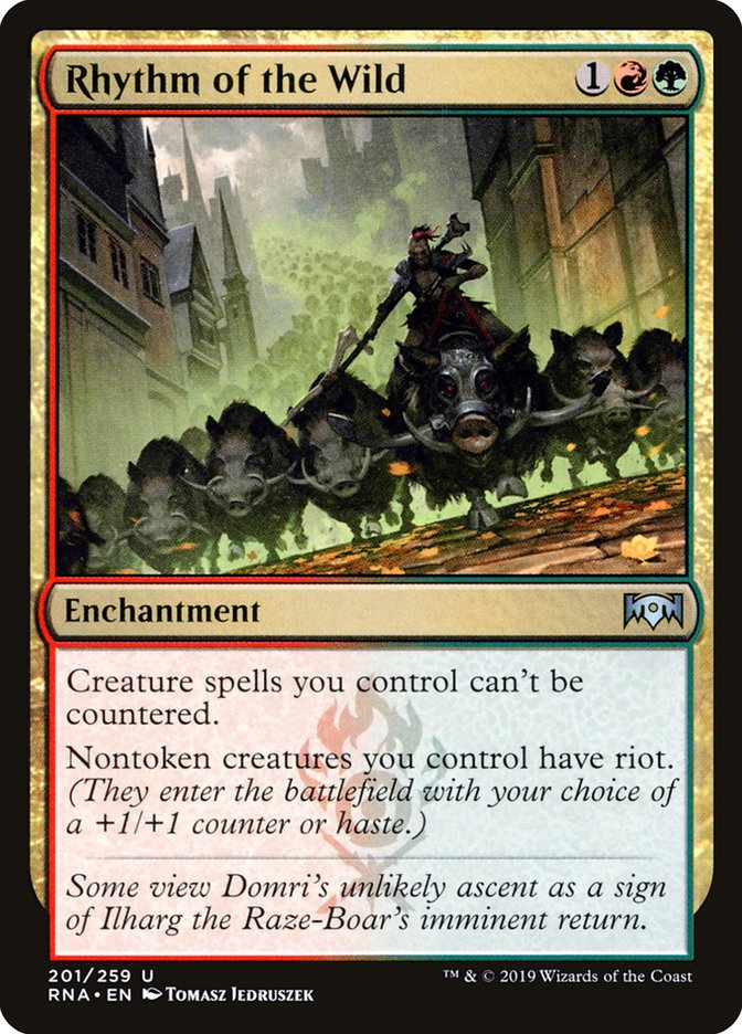 Rhythm of the Wild 201 (Ravnica Allegiance)  | Good Games Cannington