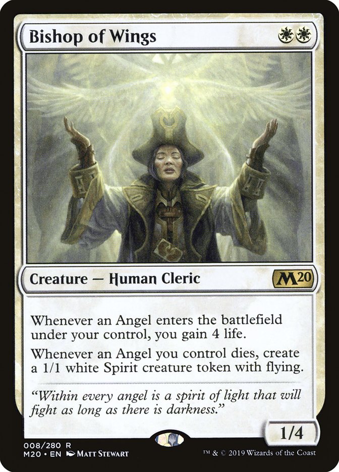 Bishop of Wings 8 (Core Set 2020)  | Good Games Cannington