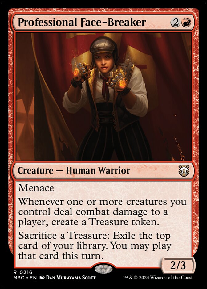 Professional Face-Breaker 216/411 (Commander: Modern Horizons 3)  | Good Games Cannington