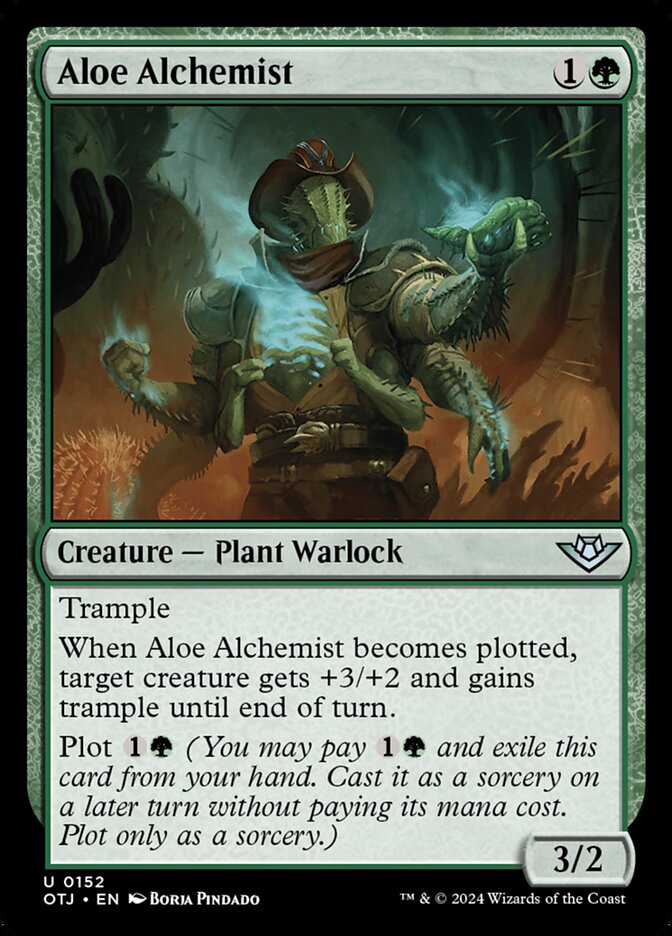 Aloe Alchemist 152 (Outlaws of Thunder Junction)  | Good Games Cannington