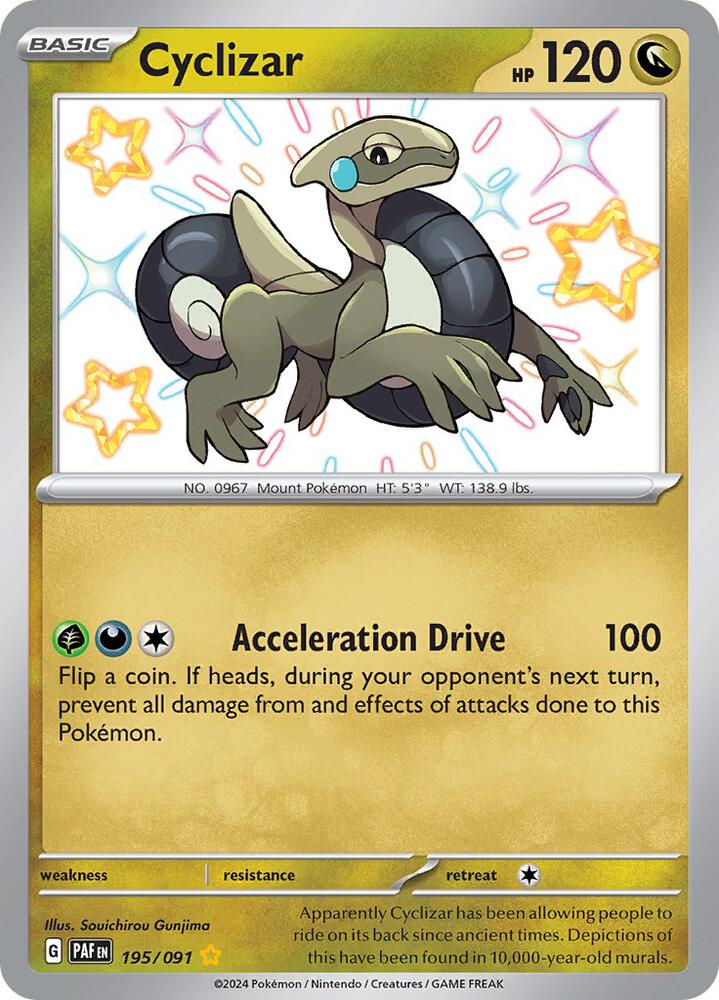 Cyclizar 195/091 (SV: Paldean Fates)  - Holofoil | Good Games Cannington