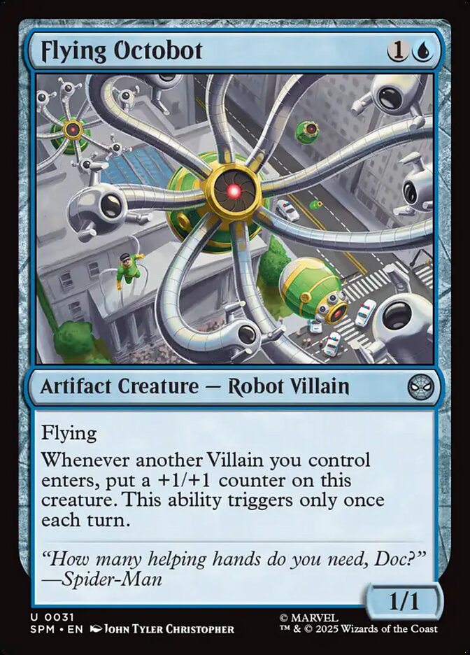 Flying Octobot 31 (Marvel's Spider-Man)  - Foil | Good Games Cannington