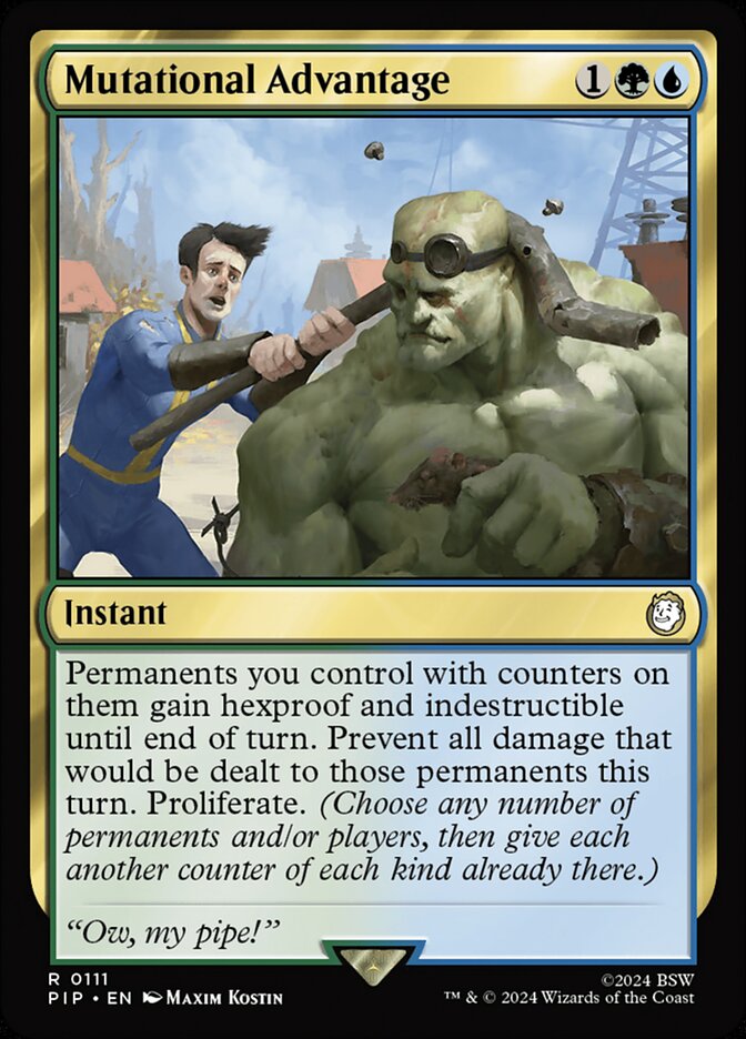 Mutational Advantage 111 (Universes Beyond: Fallout)  | Good Games Cannington