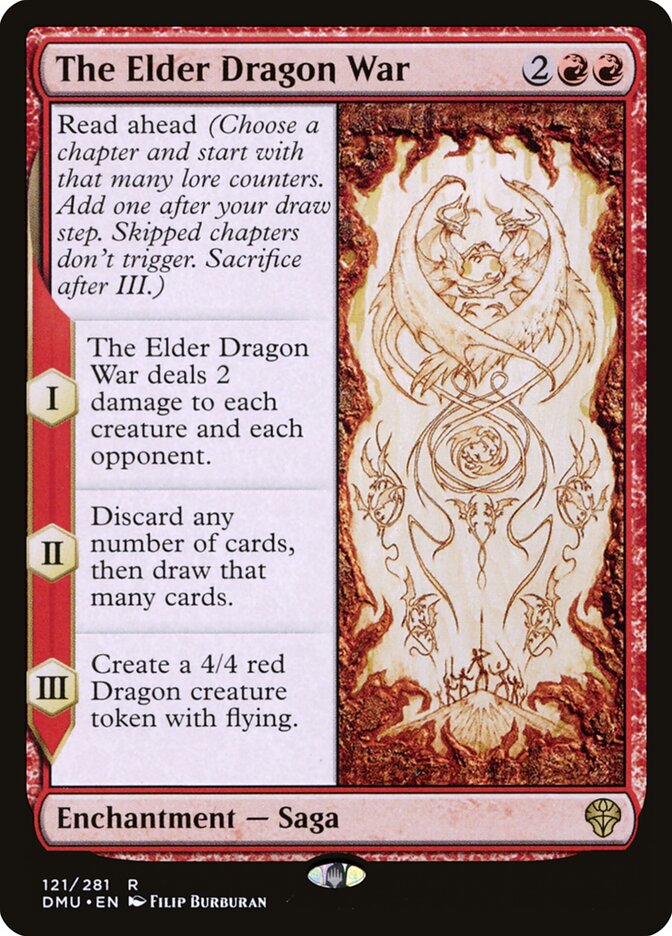The Elder Dragon War 121 (Dominaria United)  - Foil | Good Games Cannington