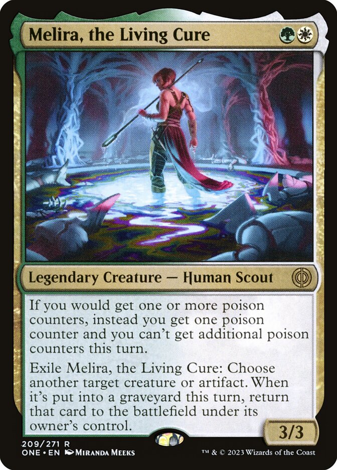 Melira, the Living Cure 209/271 (Phyrexia: All Will Be One)  - Foil | Good Games Cannington