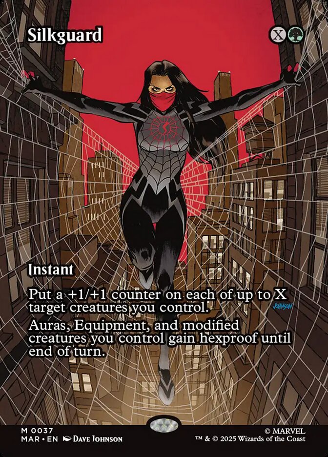 Silkguard 37 (Marvel Universe Eternal-Legal)  - Borderless | Good Games Cannington