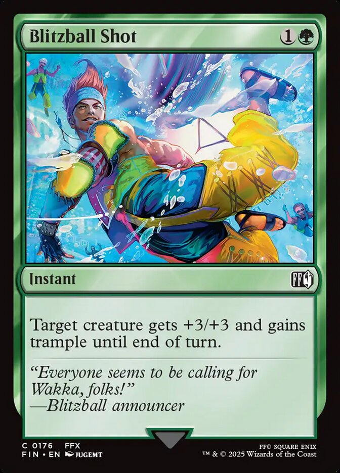 Blitzball Shot 176/309 (FINAL FANTASY)  - Foil | Good Games Cannington