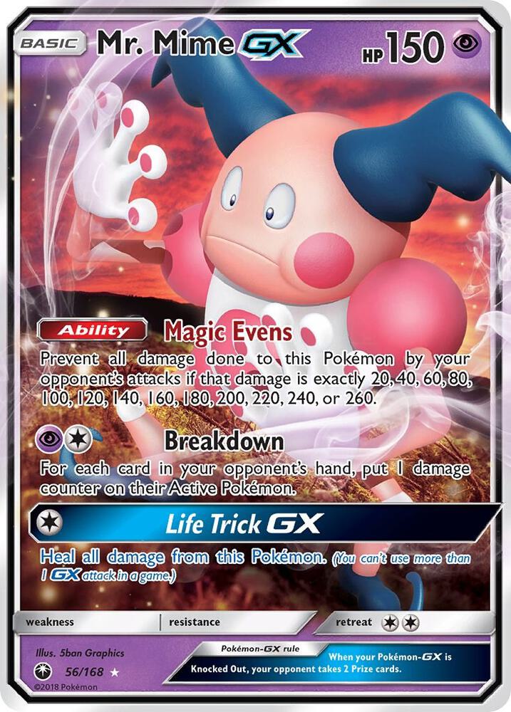 Mr Mime GX (SM - Celestial Storm)  - Holofoil | Good Games Cannington