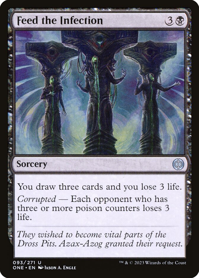 Feed the Infection 93/271 (Phyrexia: All Will Be One)  | Good Games Cannington