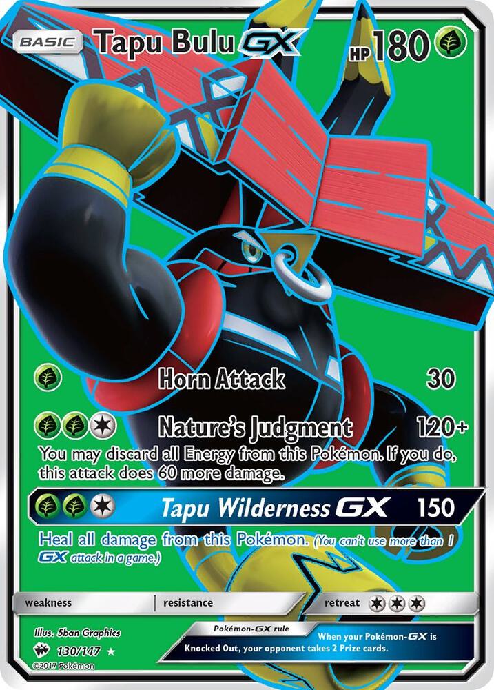Tapu Bulu GX 130/147 (SM - Burning Shadows)  - Holofoil | Good Games Cannington