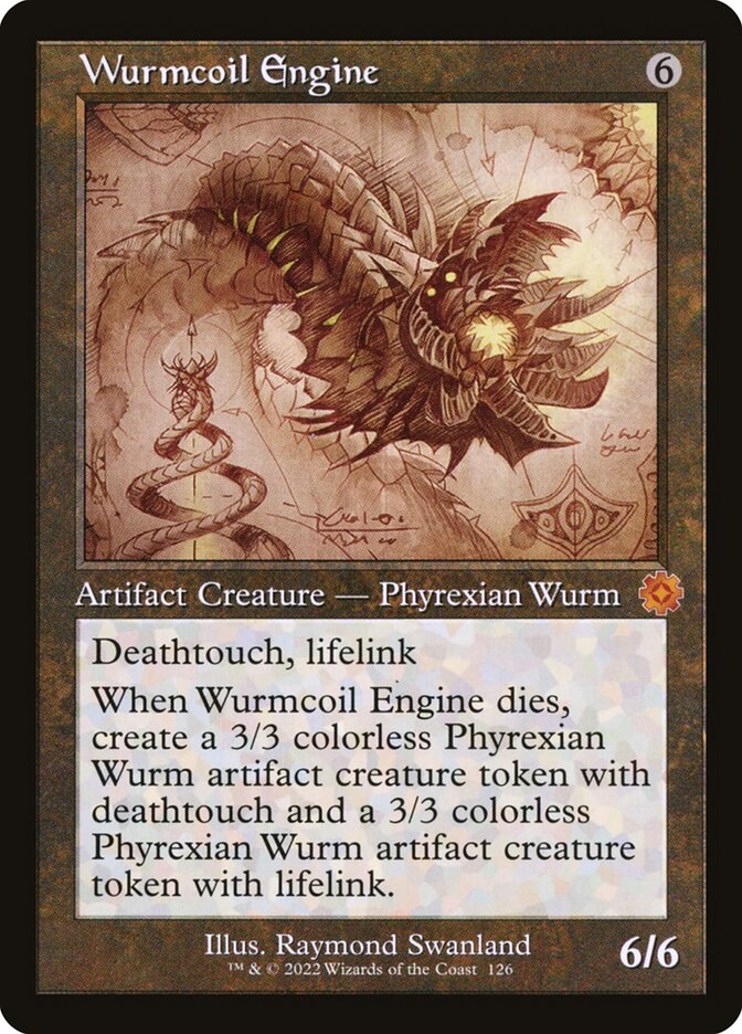 Wurmcoil Engine 126 (The Brothers' War: Retro Frame Artifacts)  | Good Games Cannington