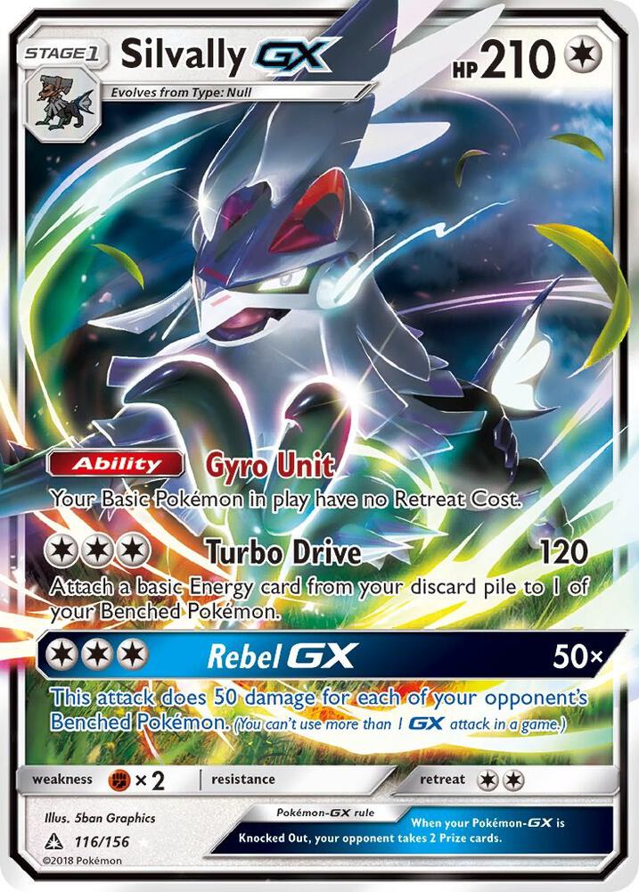 Silvally GX 116/156 (SM - Ultra Prism)  - Holofoil | Good Games Cannington