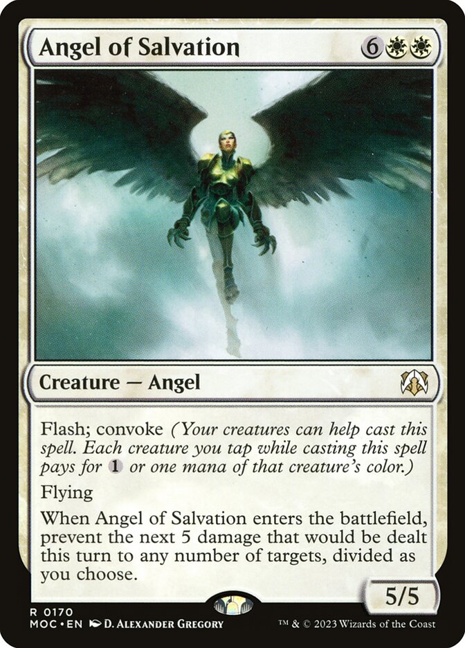Angel of Salvation 170/444 (Commander: March of the Machine)  | Good Games Cannington