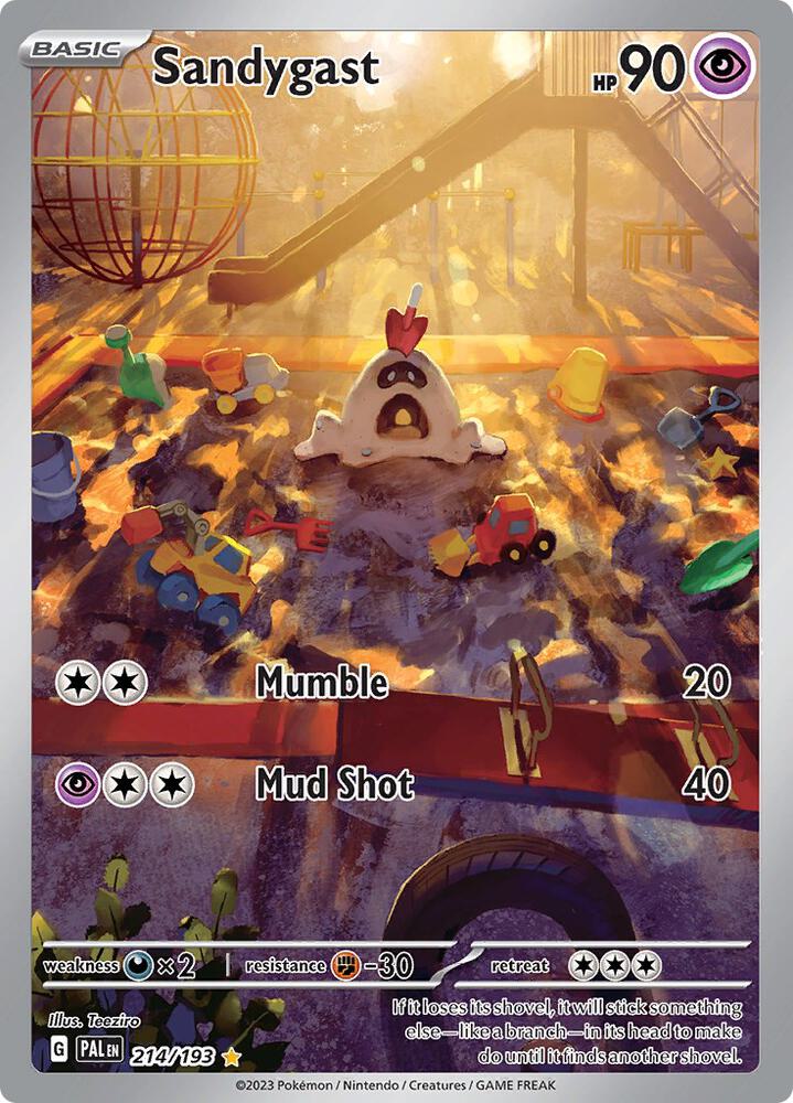 Sandygast 214/193 (SV02: Paldea Evolved)  - Holofoil | Good Games Cannington