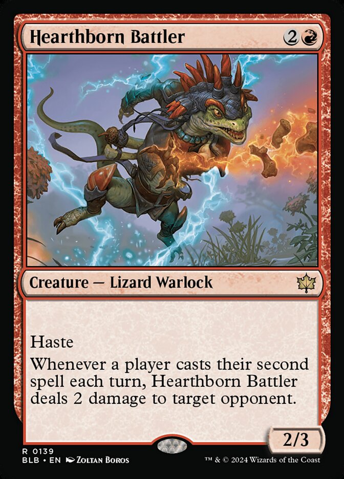 Hearthborn Battler 139 (Bloomburrow)  - Foil | Good Games Cannington