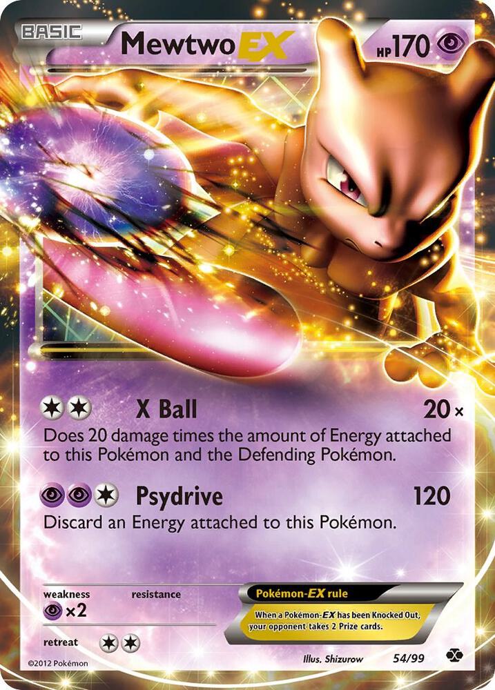 Mewtwo EX 54/99 (Next Destinies)  - Holofoil | Good Games Cannington