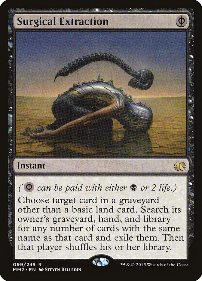 Surgical Extraction 99/249 (Modern Masters 2015)  - Foil | Good Games Cannington